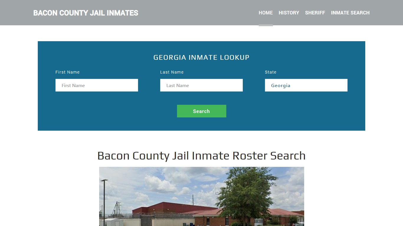 Bacon County Jail Inmate Roster Lookup, Alma, GA